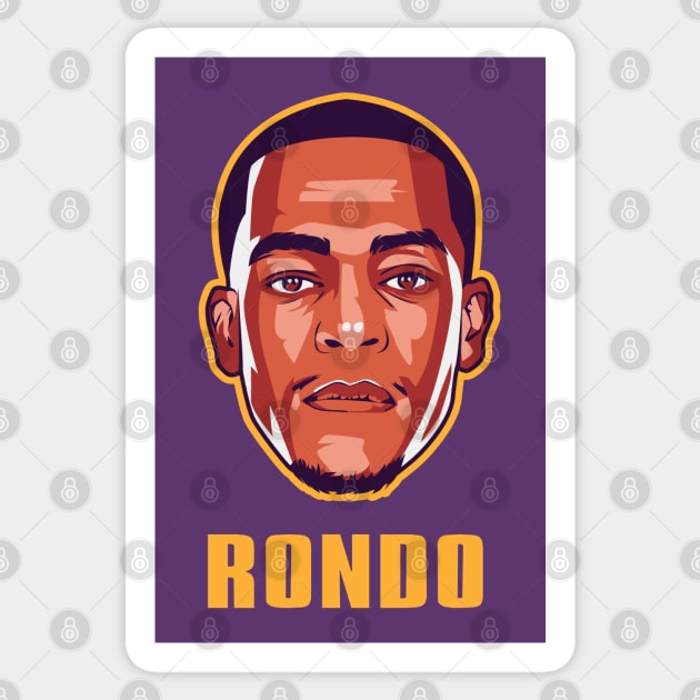 LAKERS RONDO Sticker by origin illustrations